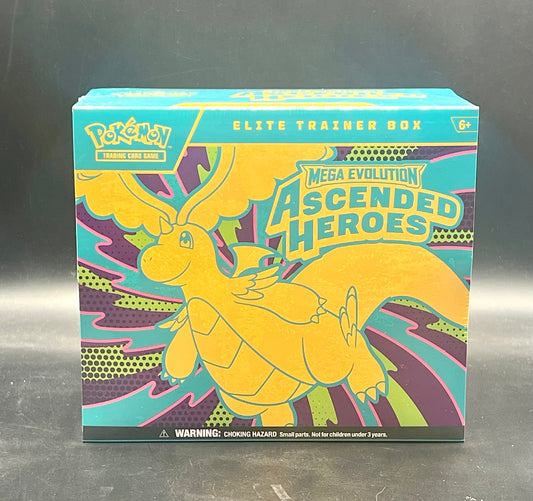 Pokemon Mega Evolution Ascended Heroes Elite Trainer Box