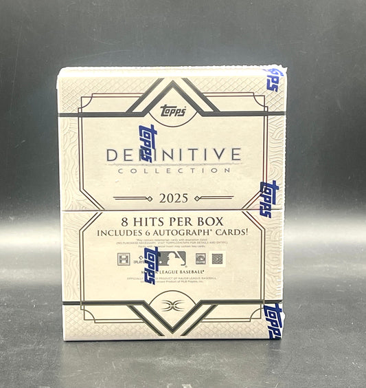 2025 Topps Definitive Baseball Hobby Box