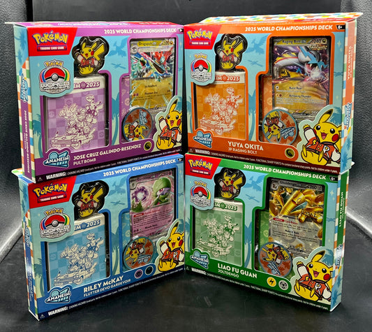 PRE-ORDER Pokemon 2025 World Championships Deck Box (RANDOM)