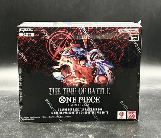 PRE-ORDER One Piece The Time of Battle Booster Box OP-16