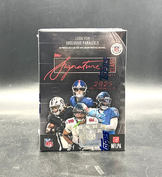 2025 Topps Signature Class Football Blaster Box