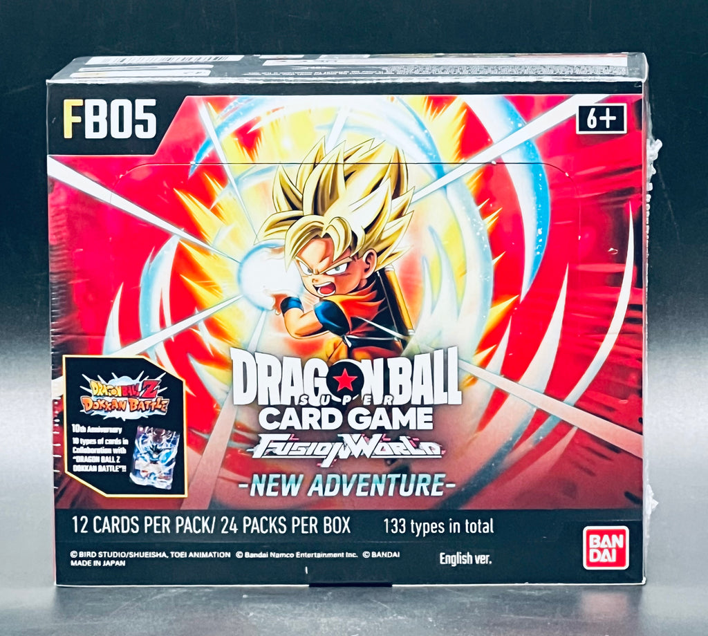 Dragon Ball Super TCG Fusion World 5 New Adventure Booster Box