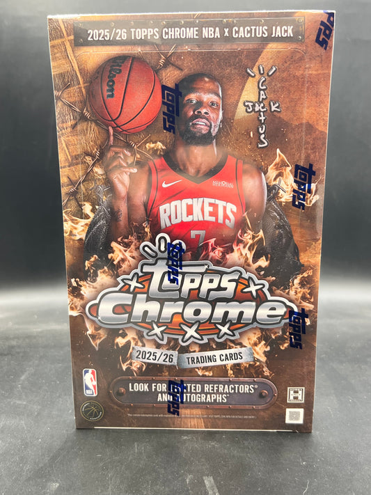 2025/26 Topps Chrome Cactus Jack Basketball Hobby Box