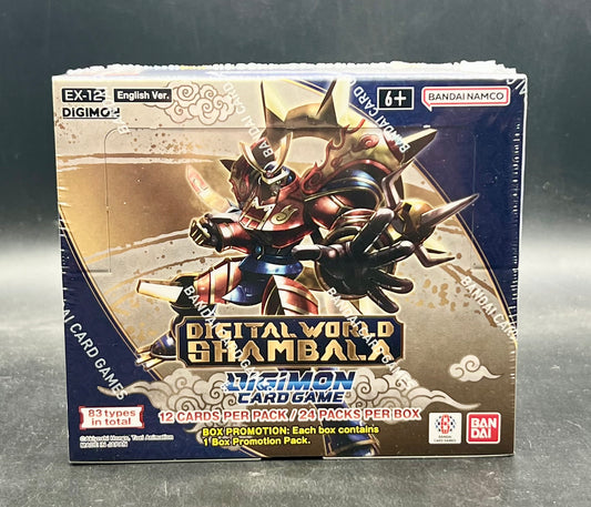 Digimon Digital World Shambala Booster Box EX-12