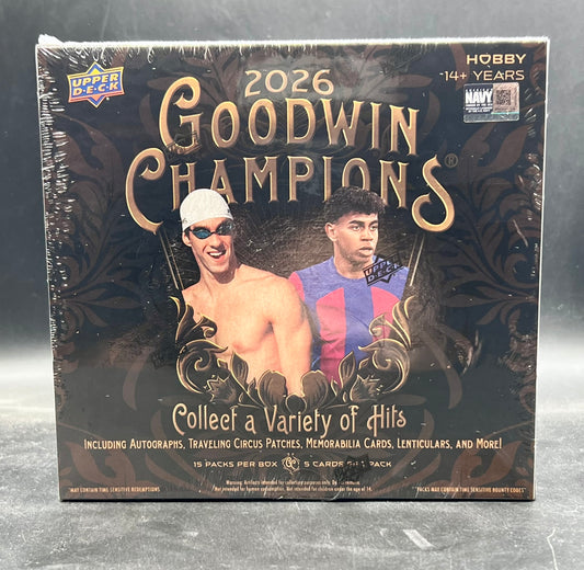 2026 Upper Deck Goodwin Champions Hobby Box