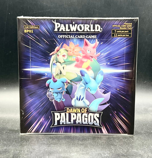Palworld Dawn of Palpagos Booster Box 1st Edition