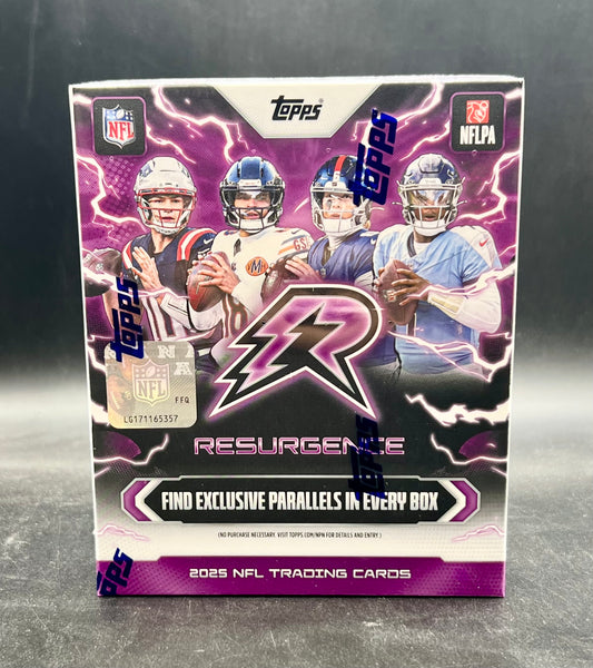 2025 Topps Resurgence Football Mega Box
