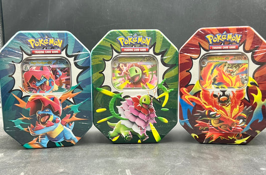 Pokemon Mega Evolution: Ascended Heroes Tin (Random Character Promo Card)