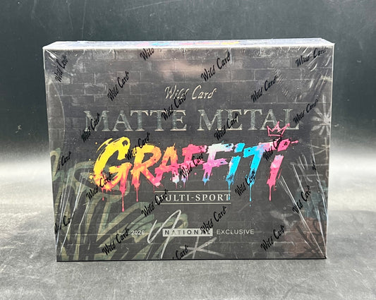 2026 Wild Card Matte Metal Graffiti Multi-Sport Edition Box