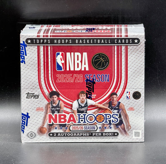 2025/26 Topps NBA Hoops Basketball Jumbo Box