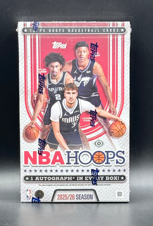 2025/26 Topps NBA Hoops Basketball Hobby Box