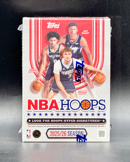 2025/26 Topps NBA Hoops Basketball Blaster Box
