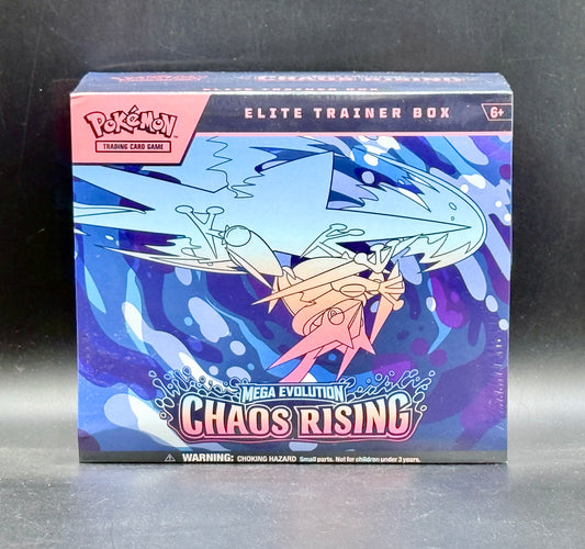 PRE-ORDER Pokemon Mega Evolution Chaos Rising Elite Trainer Box