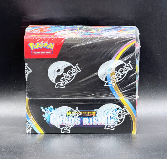 PRE-ORDER Pokemon Mega Evolution Chaos Rising Booster Box