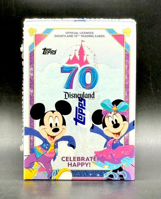 PRE-ORDER 2025 Topps Disneyland 70th Anniversary Blaster Box