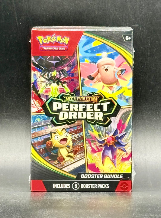 Pokemon Mega Evolution Perfect Order 6-Pack Booster Bundle