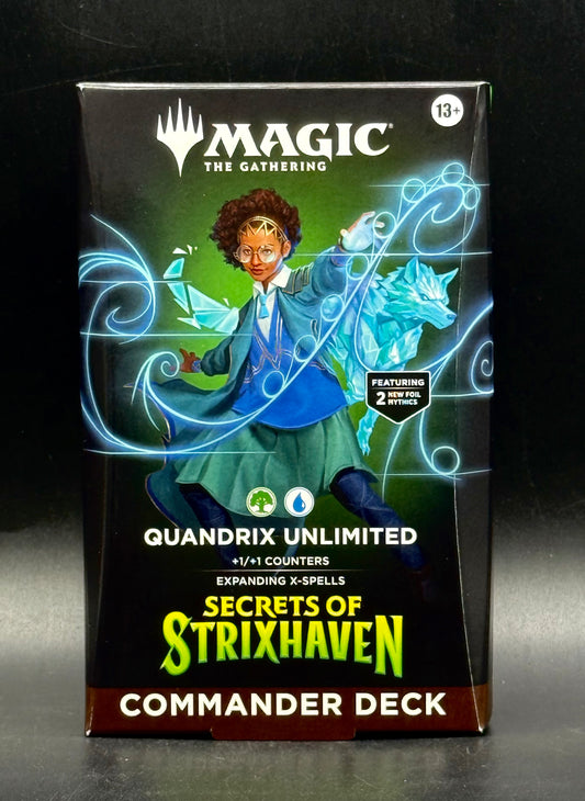 PRE-ORDER MTG Secrets of Strixhaven Commander Deck Quandrix Unlimited