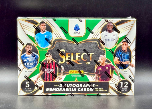 2025/26 Panini Select Serie A Soccer Hobby Box