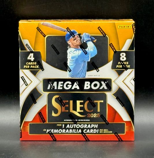 2025 Panini Select Baseball Mega Box
