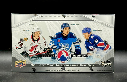 2025/26 Upper Deck AHL Hockey Hobby Box