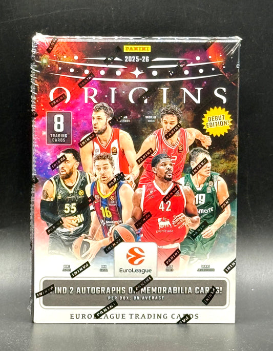 2025/26 Panini Origins Euroleague Basketball Hobby Box