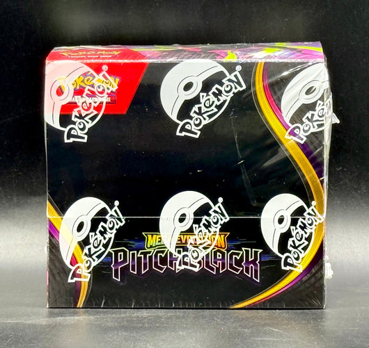 jet black pokemon booster box Pokmon TCG: Mega EvolutionPitch Display : Toys & Games Twinkling city lights and a starry sky become obscured in darkness as Mega Darkrai ex arrives with mystery and malice Pokmon TCG: Mega EvolutionPitch Black