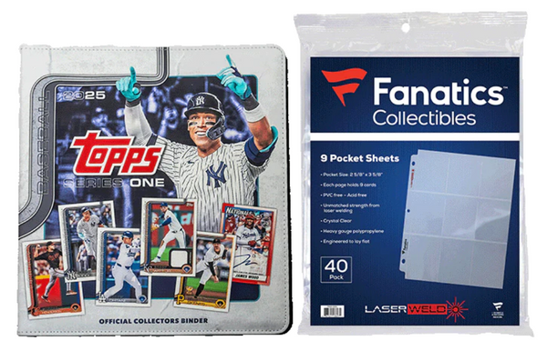 2025 Topps Series 1 Collectors Binder + Binder Pages