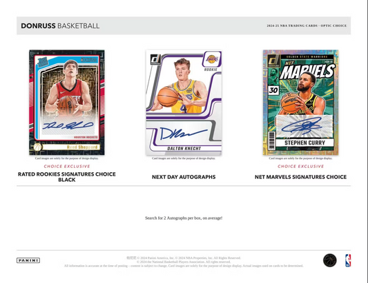 2024/25 Panini Donruss Choice Basketball Box