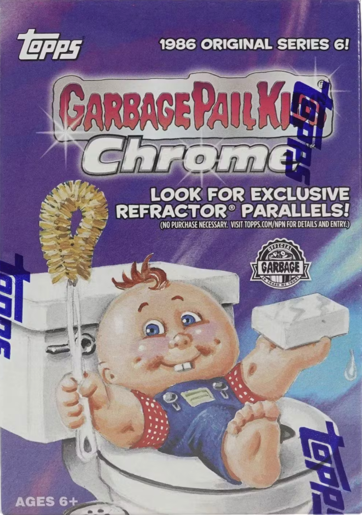 2023 Topps Garbage Pail Kids Chrome Series 6 40 Blaster -Box Case