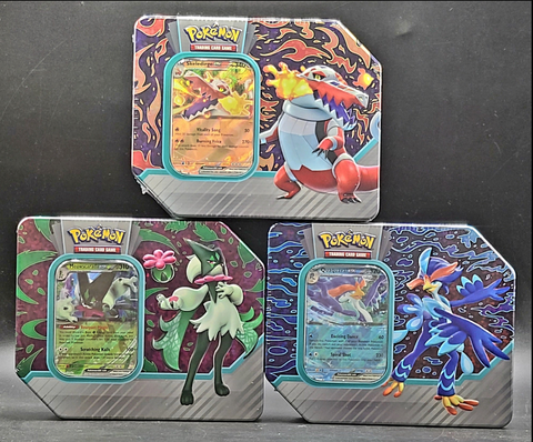 Pokemon Paldea Partners Ex Tin