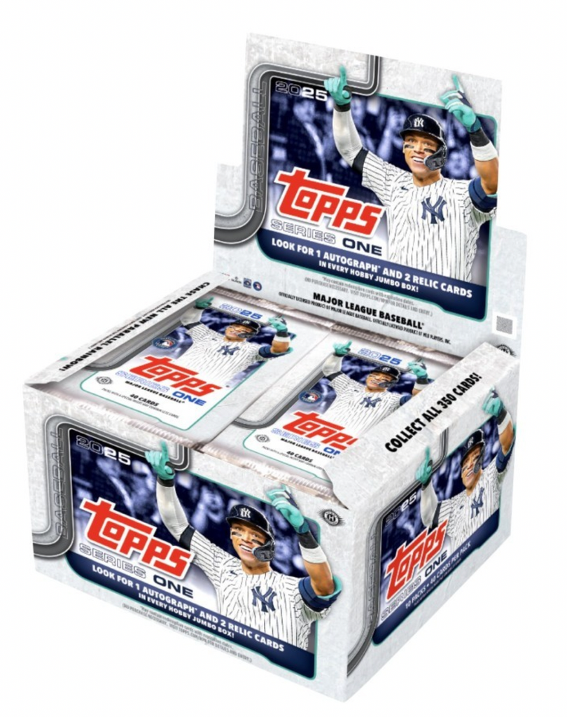 PRE-ORDER 2025 Topps Series 1 Baseball Jumbo Box