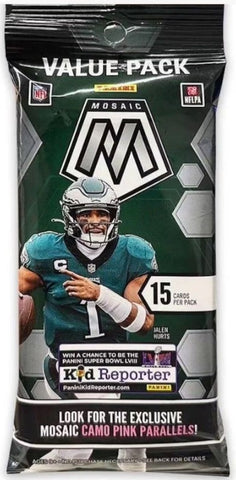 2023 Panini Mosaic Football Jumbo Value Pack