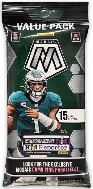 2023 Panini Mosaic Football Jumbo Value Pack