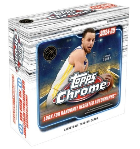 2024/25 Topps Chrome Basketball Mega Box