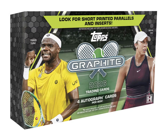 PRE-ORDER 2026 Topps Graphite Tennis Hobby Box