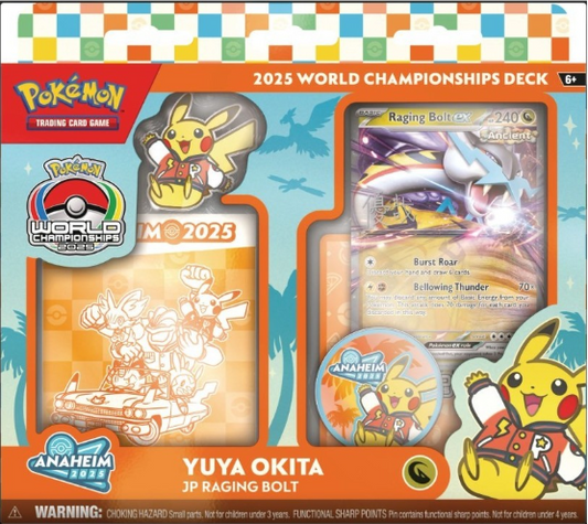 PRE-ORDER Pokemon 2025 World Championships Deck Box (RANDOM)