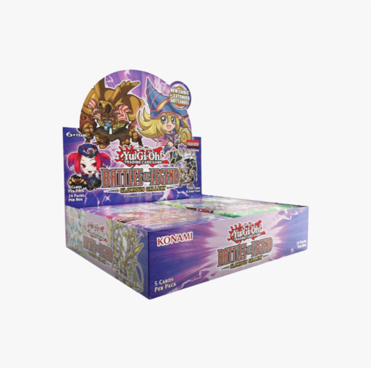 Yu-Gi-Oh Battles of Legend Glorious Gallery Booster Box 1st Edition