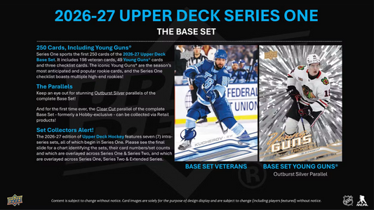 2026/27 Upper Deck Series 1 Hockey Blaster Box