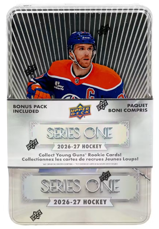2026/27 Upper Deck Series 1 Hockey Tin (Box)