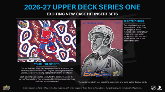 2026/27 Upper Deck Series 1 Hockey Tin (Box)