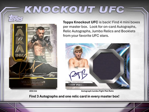 2024 Topps UFC Knockout Hobby Box