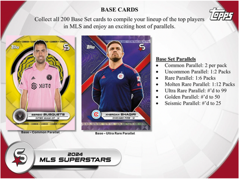 2024 Topps MLS Superstars Soccer Hobby Box