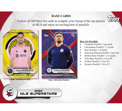 2024 Topps MLS Superstars Soccer Blaster Box