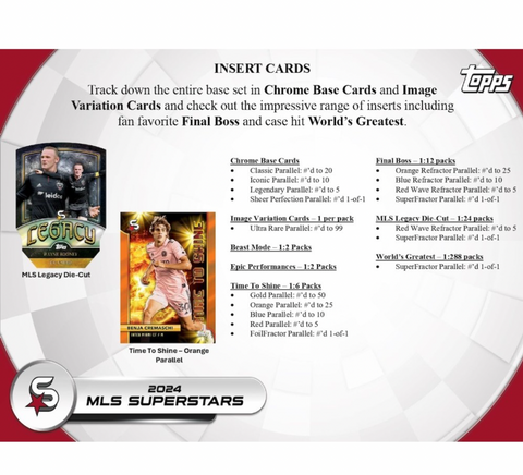 2024 Topps MLS Superstars Soccer Blaster Box