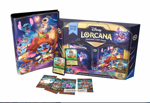 PRE-ORDER Disney Lorcana: Azurite Sea Stitch Collector Gift Set