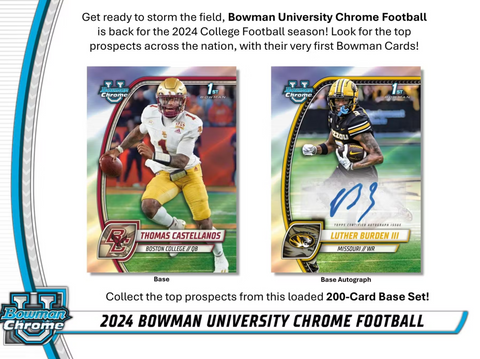 2024 Bowman Chrome University Football (Monster) Mega Box