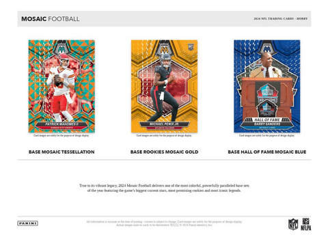 2024 Panini Mosaic Football Hobby Box