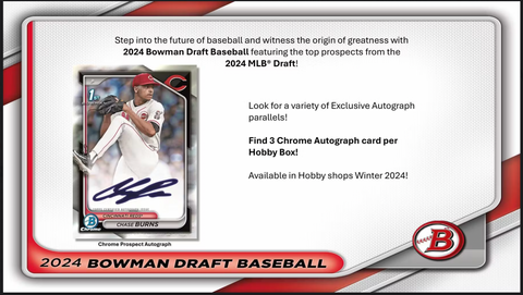 2024 Bowman Draft Baseball Super Jumbo Box