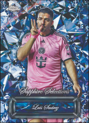 2024 Topps Chrome MLS Major League Soccer Sapphire Edition Box