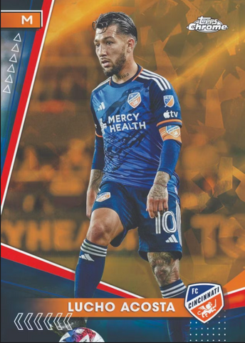 2024 Topps Chrome MLS Major League Soccer Sapphire Edition Box